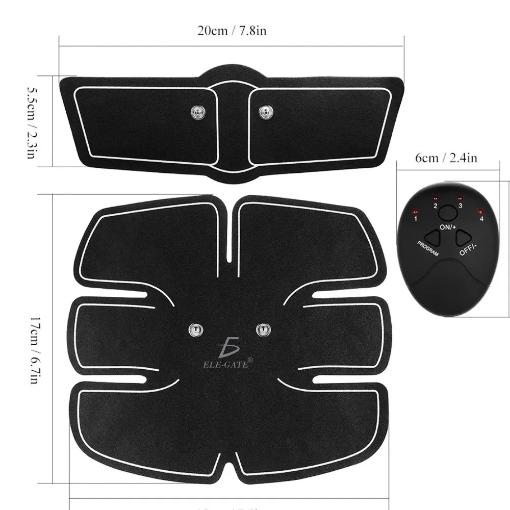 Smart Patch Fitness Trainers for Arm Leg Abdominal Muscle Workout