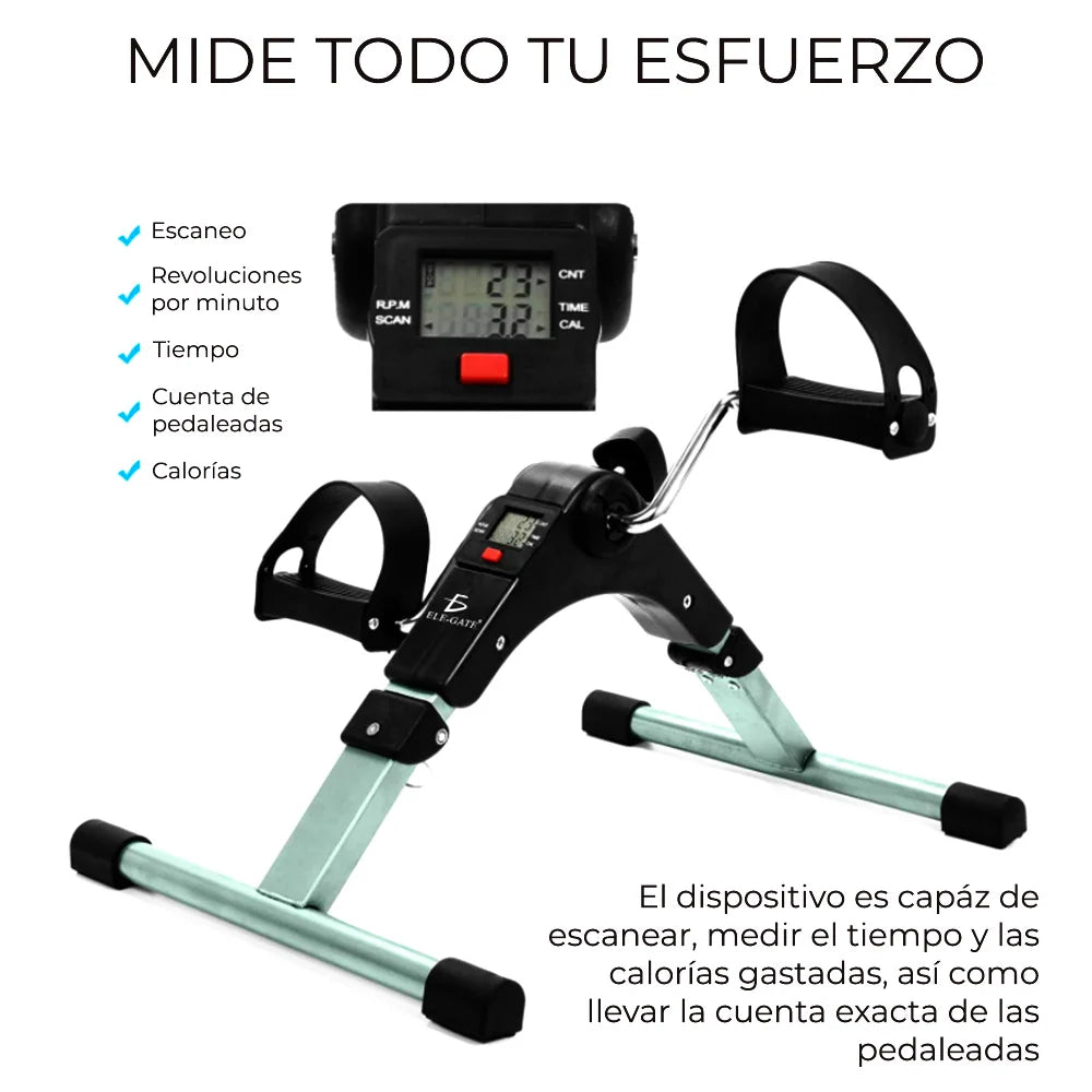 Mini Portable Pedal Stepper Fitness Exercise Machine Foldable Design for Home Gym Use