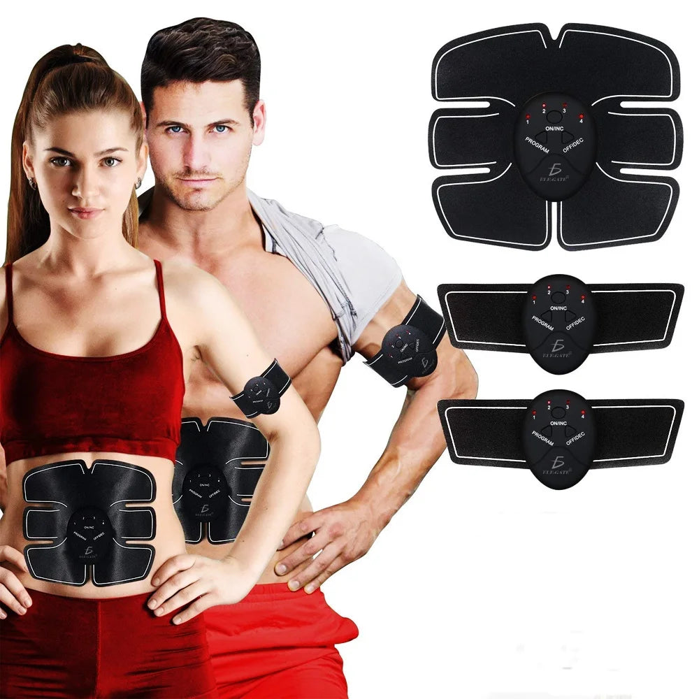 Smart Patch Fitness Trainers for Arm Leg Abdominal Muscle Workout