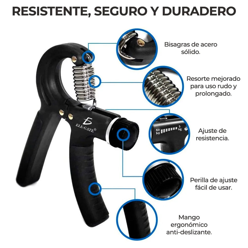 Home Fitness Equipment Muscle Exercise Hand Gripper Trainer Finger Strength Trainer for Arm Training