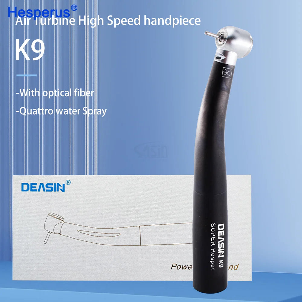DEASIN Dental Fiber Optic Handpiece Torque Head Air Turbine Ceramic Bearing Dentist Tool Fit for KV Four Spray Torque Head