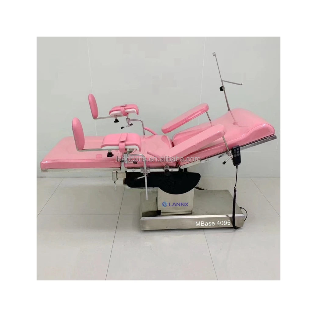 LANNX MBase 4095 Factory Price Hydraulic Operating Table Stainless Steel Medical Hospital Gynecological Surgery Operation Table