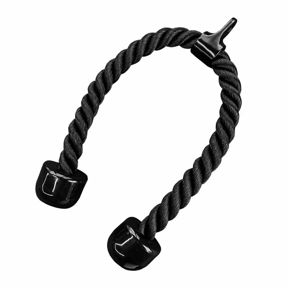Wholesale Nylon Gym Cable Machine Attachments Tricep Pull Down Rope Fitness for Indoor Exercise Training