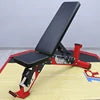 Adjustable Home Gym Metal Fitness Equipment Wholesale Foldable Dumbbell Press Flat Style for Bodybuilding Weight Training