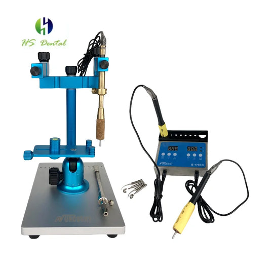 CL-2008 Dental Lab Instruments Adjustable Parallel Surveyor Visualizer with Double Bearing Design 1-Year Warranty