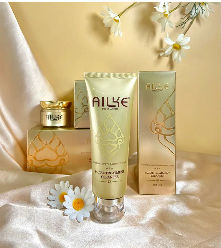 AILKE Whitening Moisturizing Facial Cream, Naturally Brighten Skin Tone, Remove Dark Spots, Clean Skin With Nicotinamide Spf35+