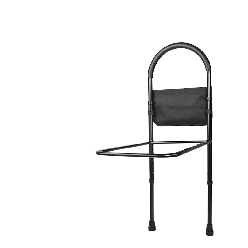 Patient Folding Walker Portable Adjustable Bed Assist Rail Walking Sticks for Disabled