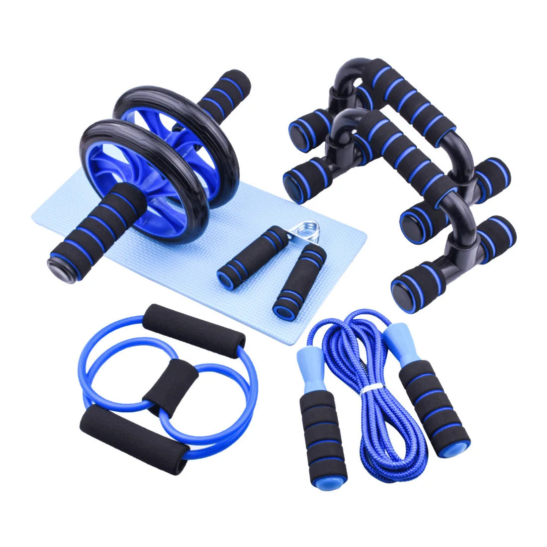 Home Office Fitness Gym Abdominal Stomach Exercises Equipment Training Muscle Wheel