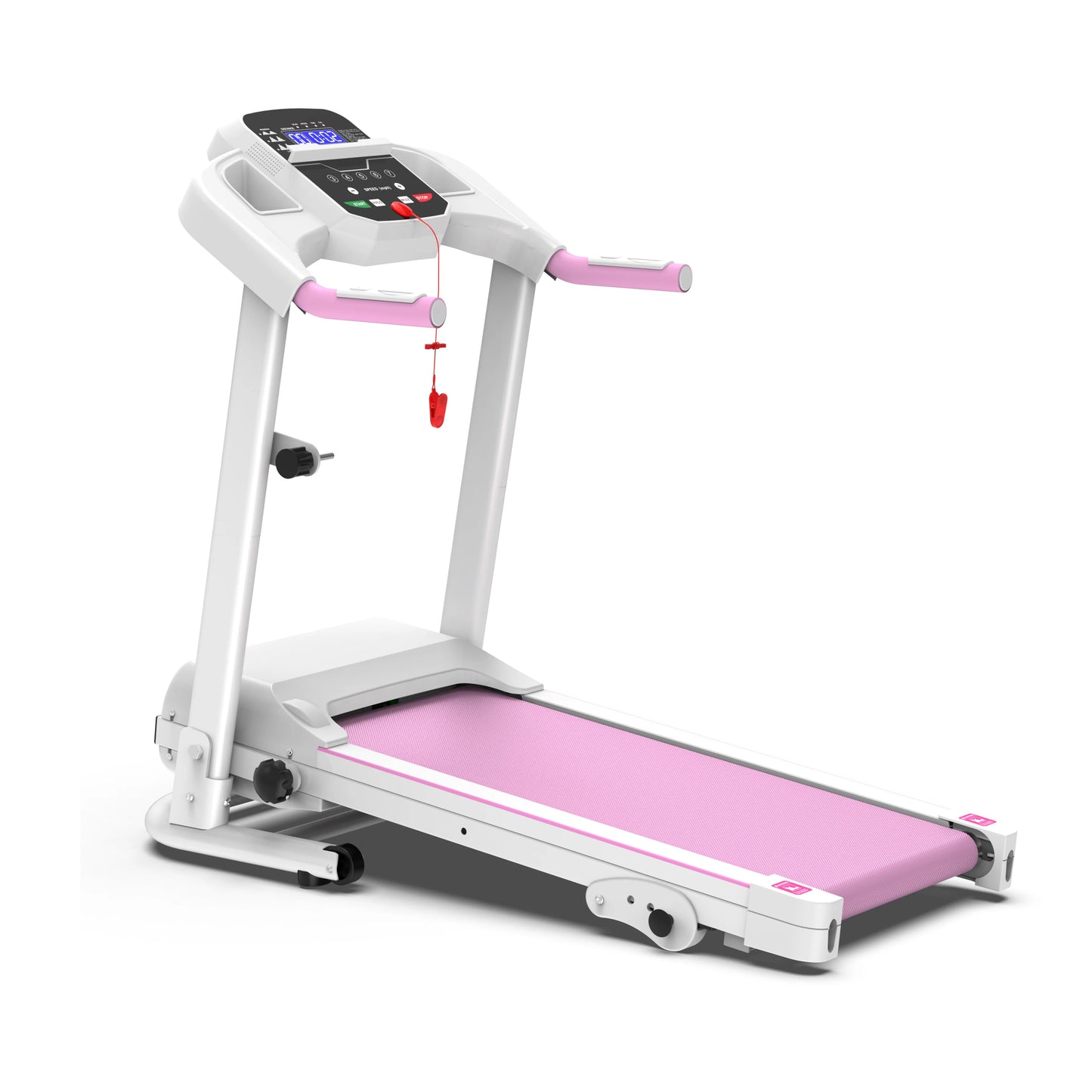 Smart Fitness Exercise Treadmill Running Walking Pad LED Display Portable Running Machine With Handle Treadmill