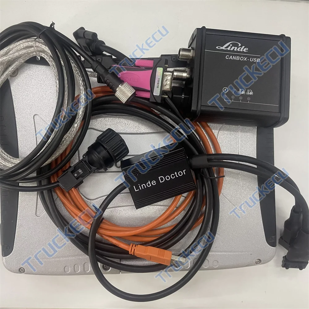 C2 Laptop for LINDE BT Canbox III Forklift Truck Diagnostic Tool Lidos 3003652503 Linde BT 3 Canbox Doctor Lsg Pathfifinder