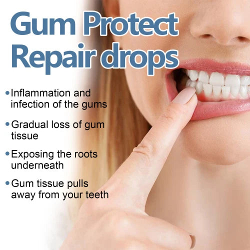 EELHOE Gum Repair Drops Clean Tooth Stains And Tartar Whiten Teeth And Care For Oral Health