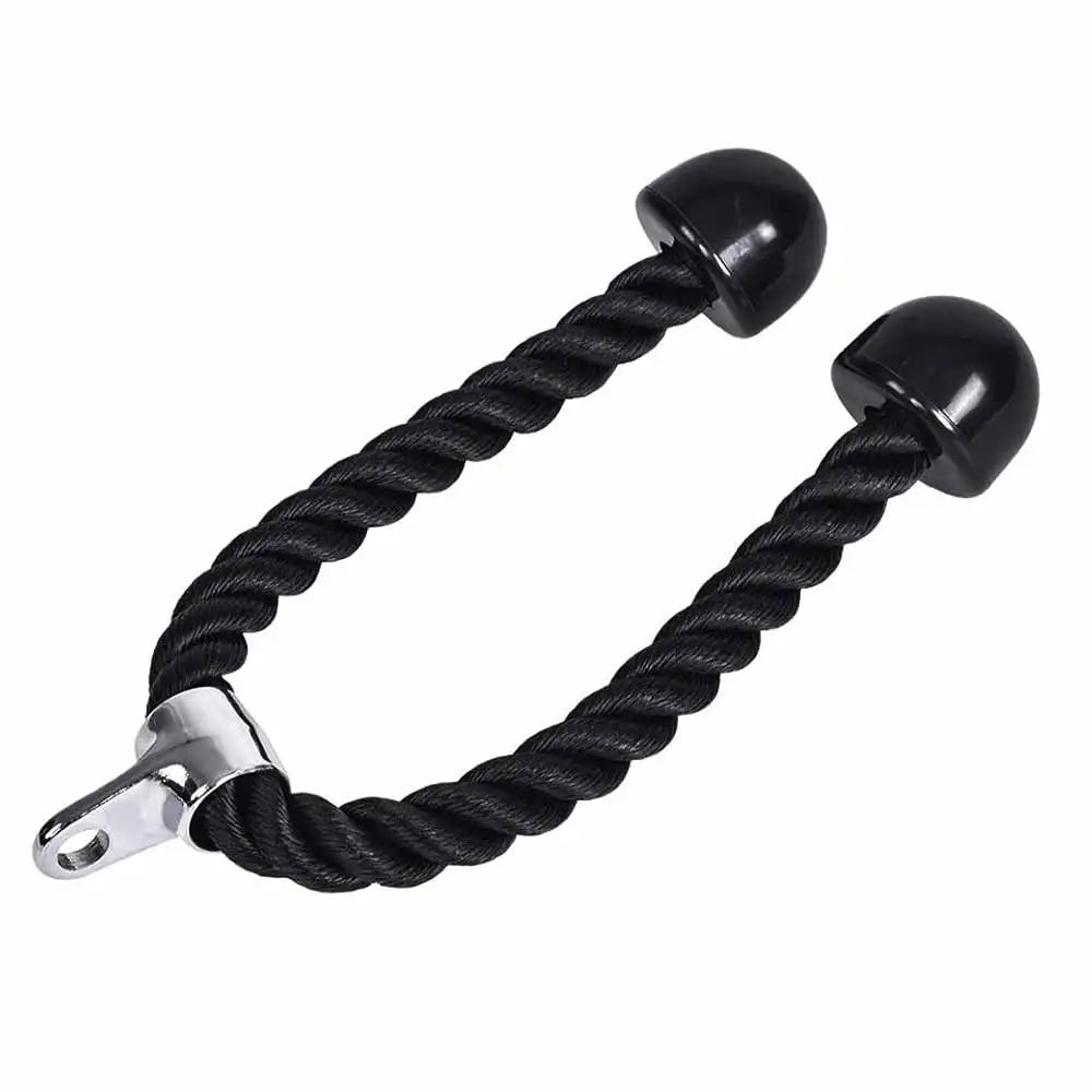 Wholesale Nylon Gym Cable Machine Attachments Tricep Pull Down Rope Fitness for Indoor Exercise Training