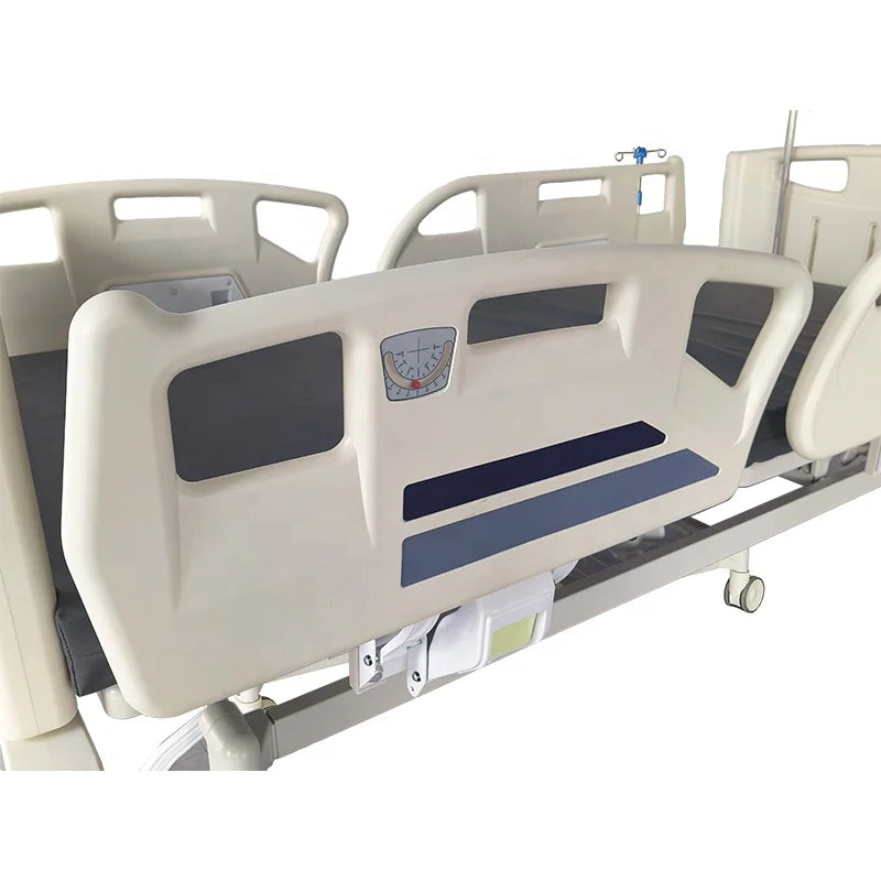 New High Quality Luxurious Electric ICU Hospital Bed 5 Function Medical Grade Electric Patient Bed for Sale