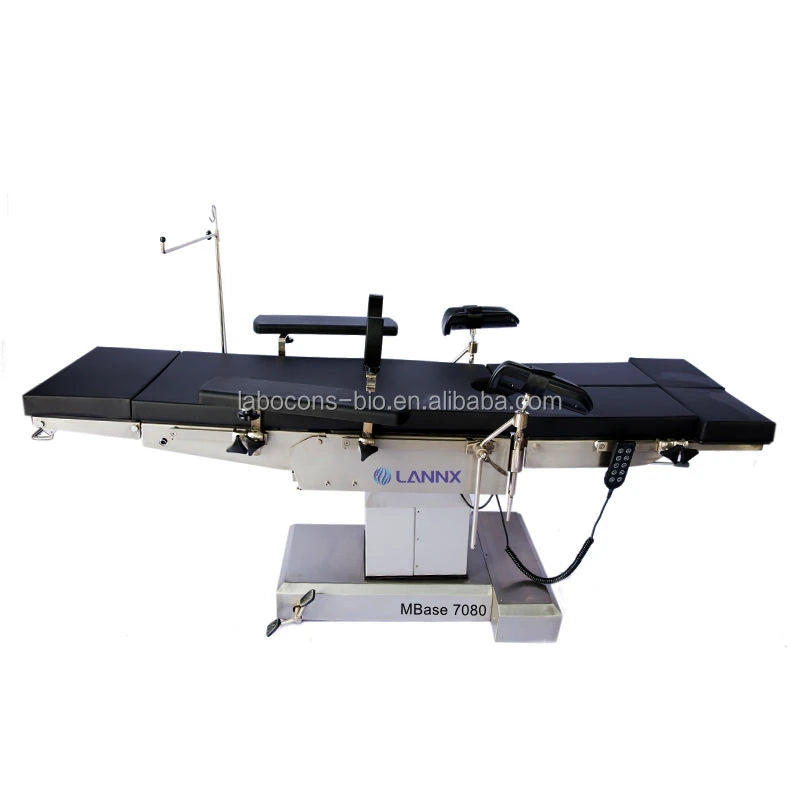 LANNX MBase 7080 Factory Price Operating Table Hospital Surgical Examination Table Paitent Surgical Bed Electric Operating Table