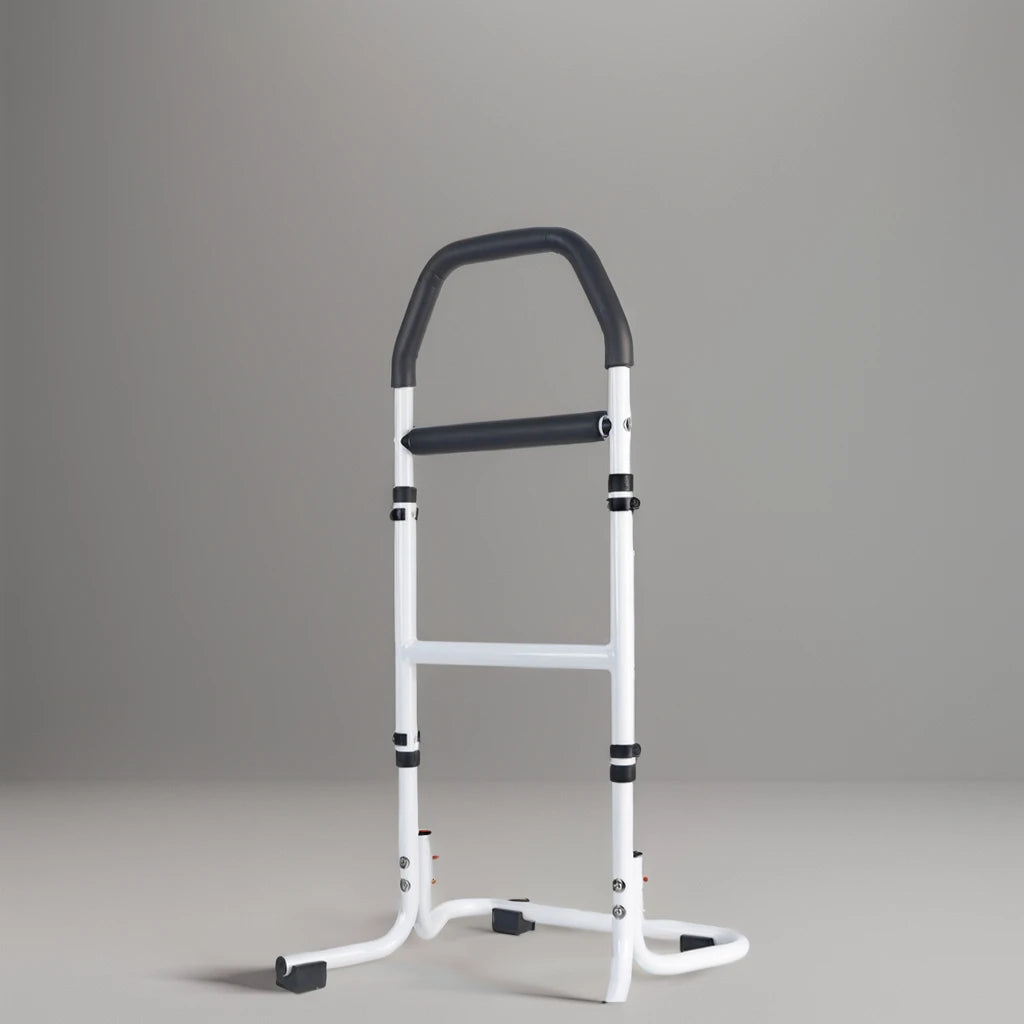 Patient Folding Walker Portable Adjustable Bed Assist Rail Walking Sticks for Disabled