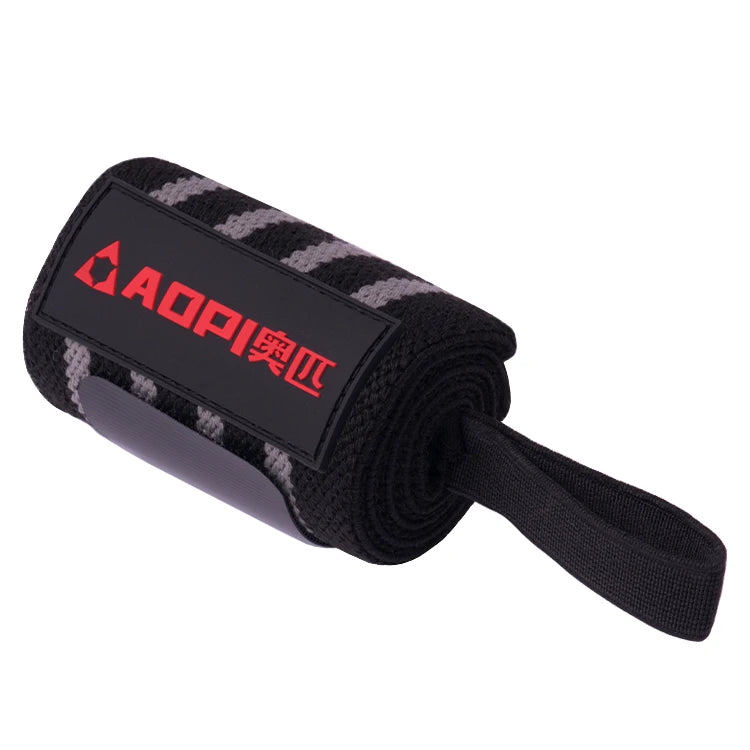 Adjustable Fitness Weight Lifting Training Wrist Brace Sports Sweat Band Polyester Cotton High Elasticity Wrist Guard
