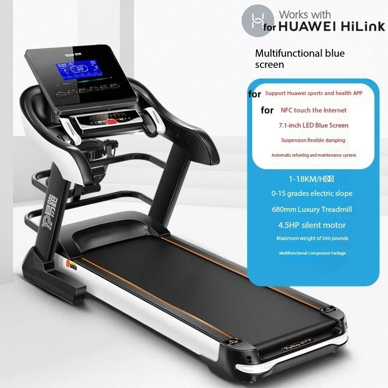 Factory Supply Treadmills-electronic Gym Walking Vibration Fitness Machine Treadmill Treadmill Running Machine
