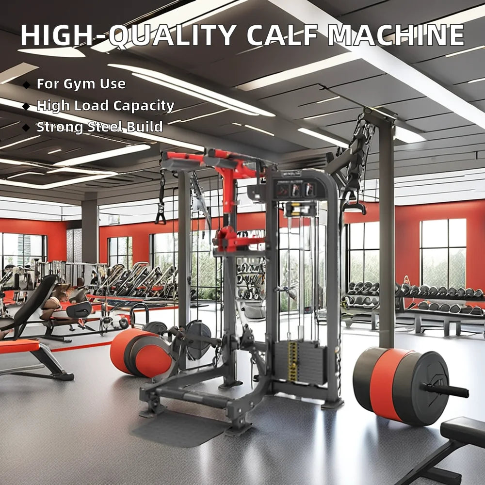 High Quality New Arrival Commercial Gym Fitness Equipment Steel Standing Calf Machine for Bodybuilding Shoulder Exercise