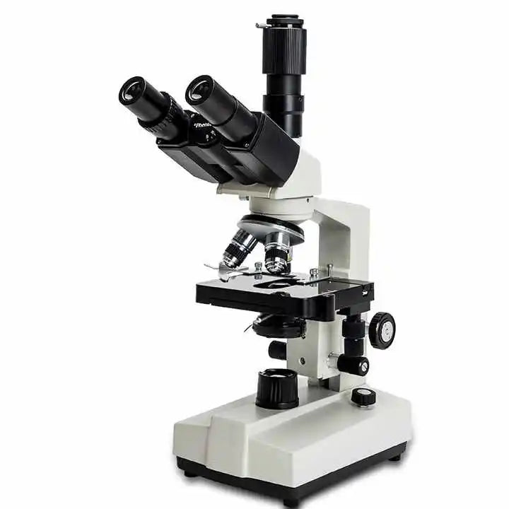 1600X Reusable Biological Optical Microscope for Home Hospital Pet Science Laboratory Use for Bacteria Observation Binocular