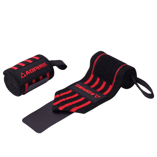 Adjustable Fitness Weight Lifting Training Wrist Brace Sports Sweat Band Polyester Cotton High Elasticity Wrist Guard