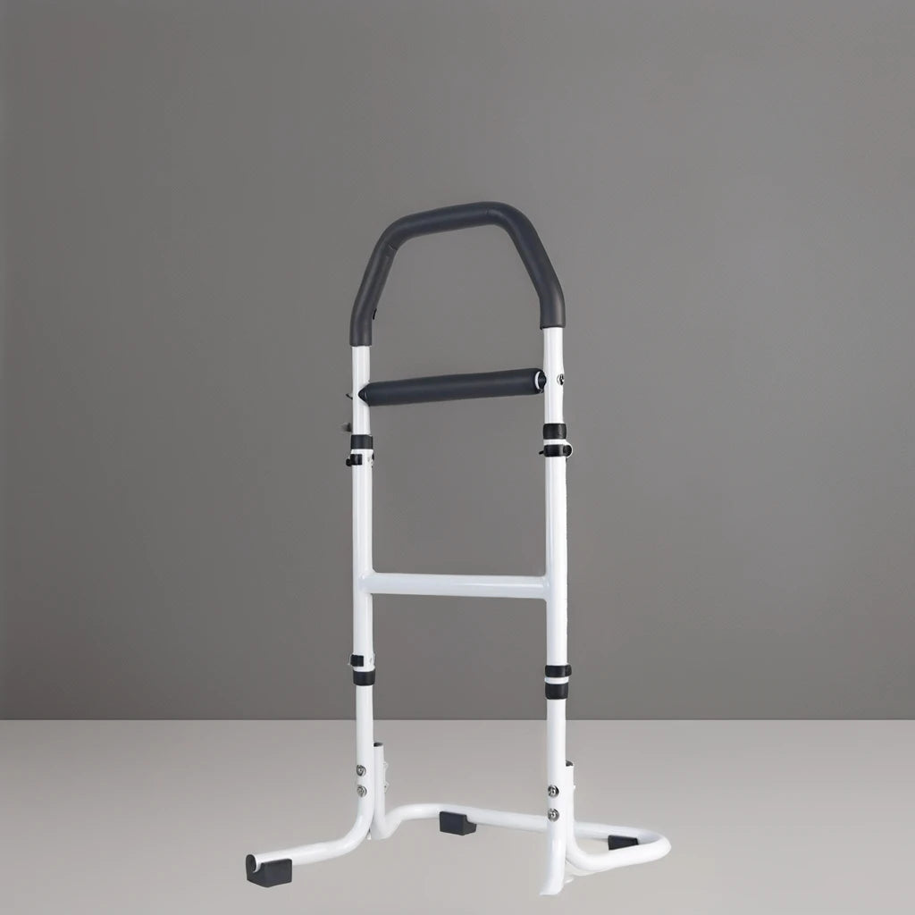 Patient Folding Walker Portable Adjustable Bed Assist Rail Walking Sticks for Disabled