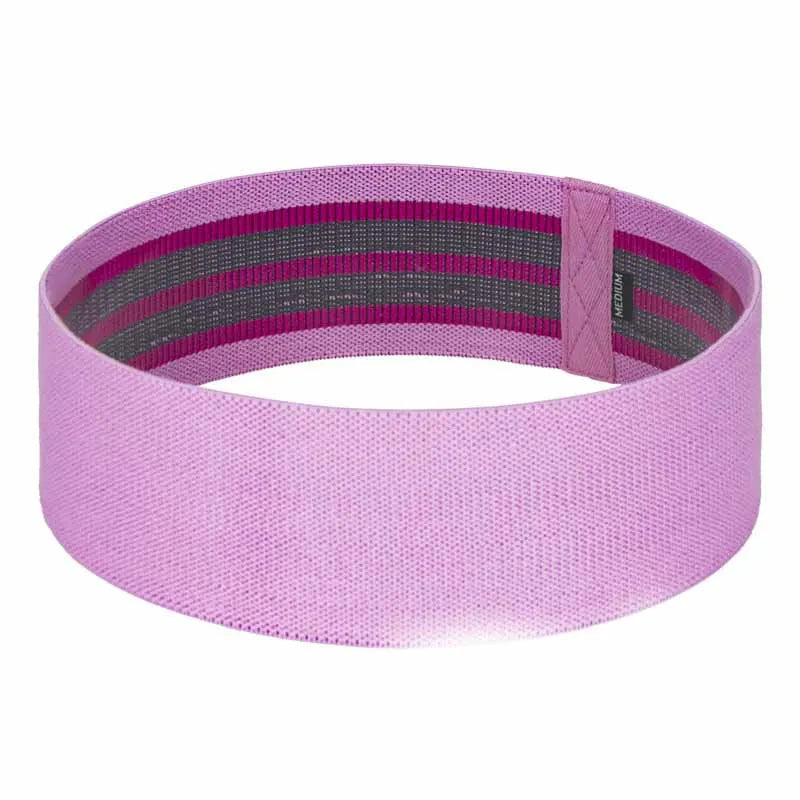 2023 Fitness Custom Logo Printed Yoga Fabric Exercise Legs Glutes Gym Booty Hip Resistance Bands