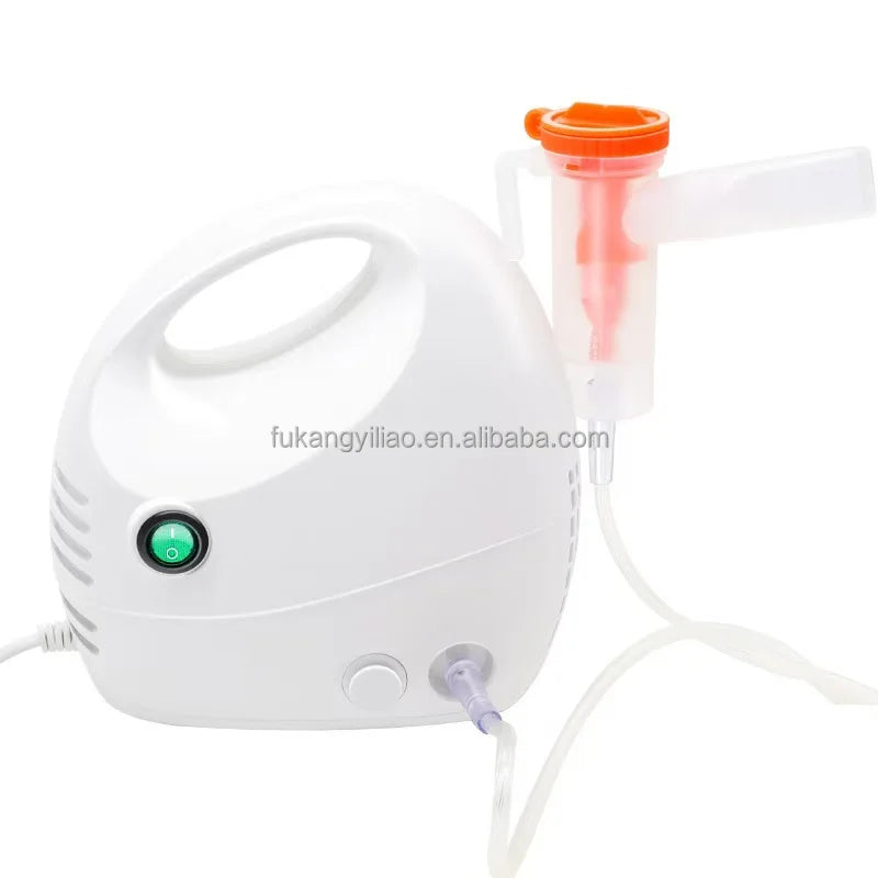 FUKANG ODM CE ISO Compressed Nebulizer Inhaler Cool Mist Atomizer Electric Power Portable for Kids Adults Home Hospital Use
