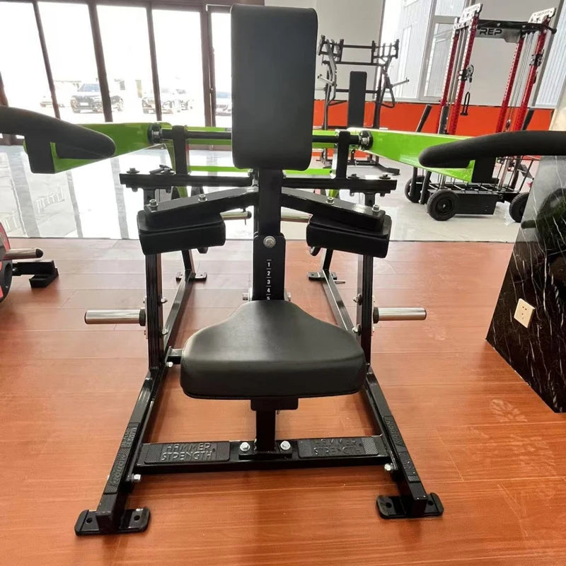 Commercial Gym Equipment Fitness Bodybuilding Plate Loaded Machine Iso-Lateral Seated Triceps Dip Extension