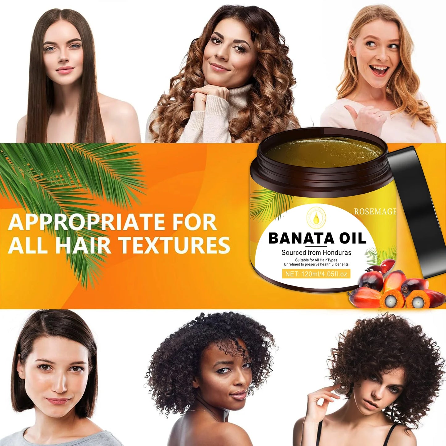 Raw Batana Oil by Dr. Sebi Organic Raw Honduras Oil for Hair Growth100% Pure & Natural for Thicker, Stronger Hair