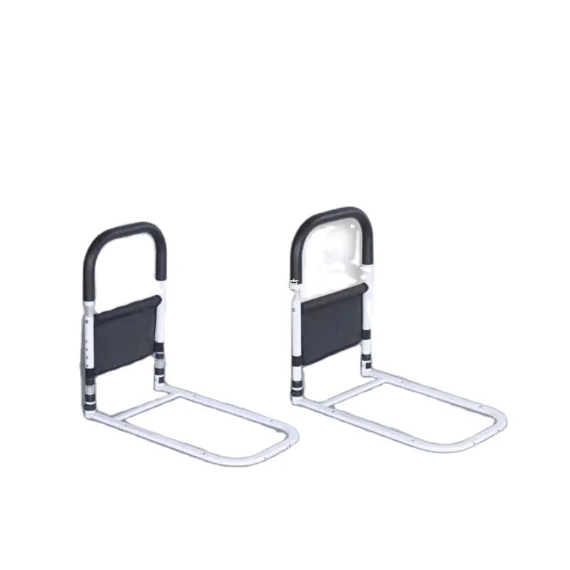 Patient Folding Walker Portable Adjustable Bed Assist Rail Walking Sticks for Disabled