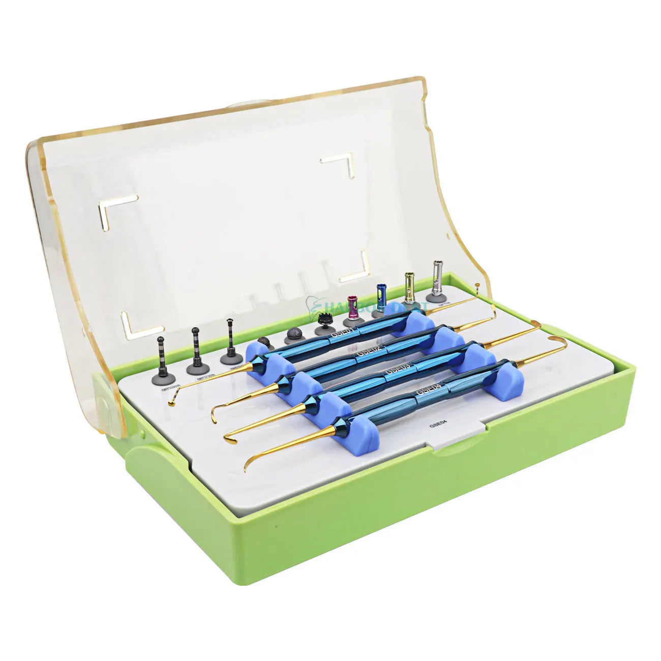 Dentium Dental Implant Kit Dask Sinus Drill Stoppers Hand Tool Instrument Set for Dentist Machinery Power Source