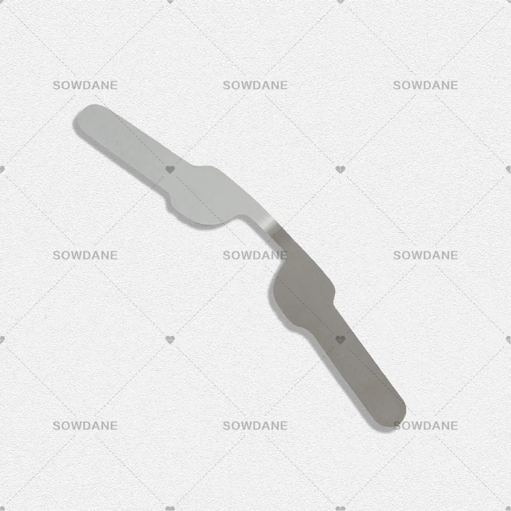 5 Packs Dental Sectional Contoured Metal Matrices Dental Twin Anterior Matrices with Locker Dentist Matrix Material 10pcs/pack