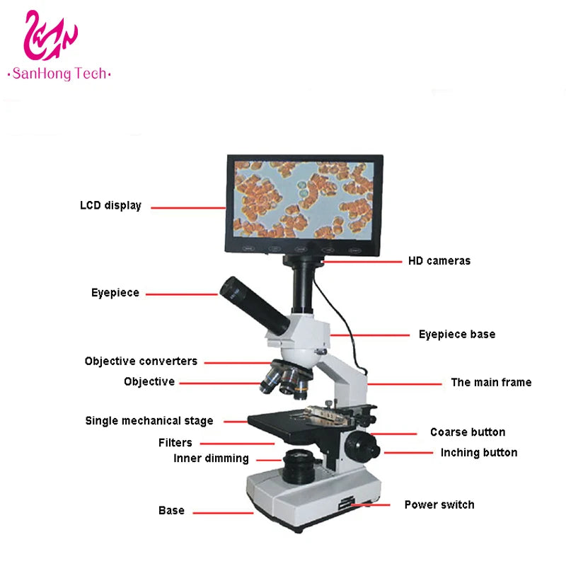 2024 Hospital Blood test Machine Scanning Electron Microscope With Low Price
