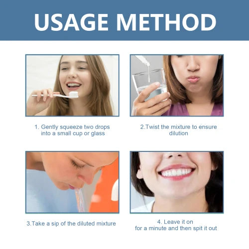 EELHOE Gum Repair Drops Clean Tooth Stains And Tartar Whiten Teeth And Care For Oral Health