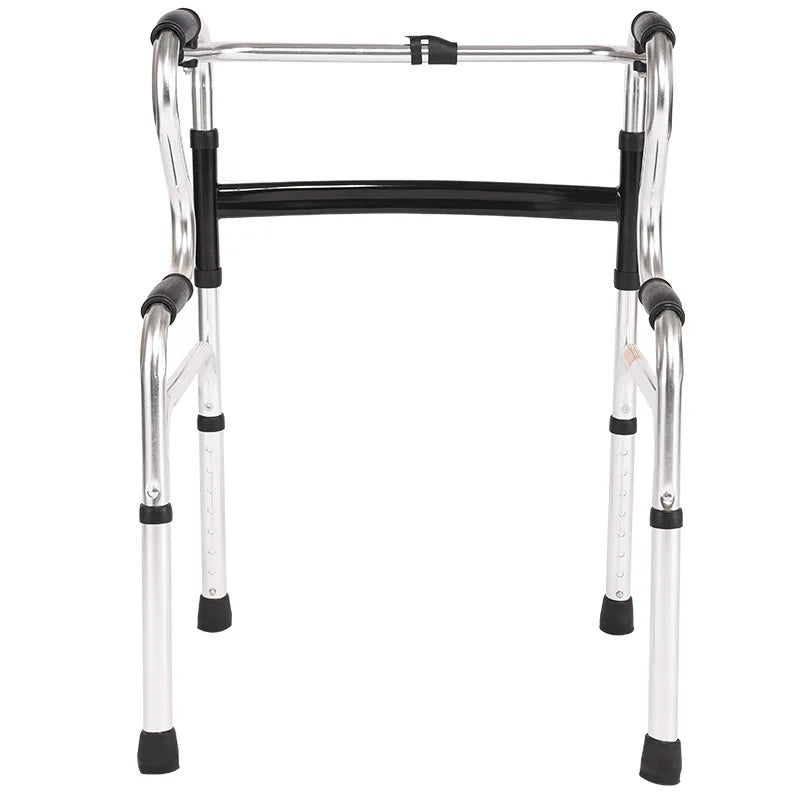 Folding Walking Aid Walker Frame for Disabled Lightweight Standing Frame Aluminum Hospital Device