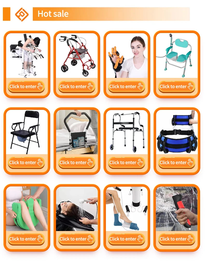 Aluminum Alloy Gold Four-legged Crutches with Curved Armrests Elderly Walking Sticks Are Portable and Adjustable