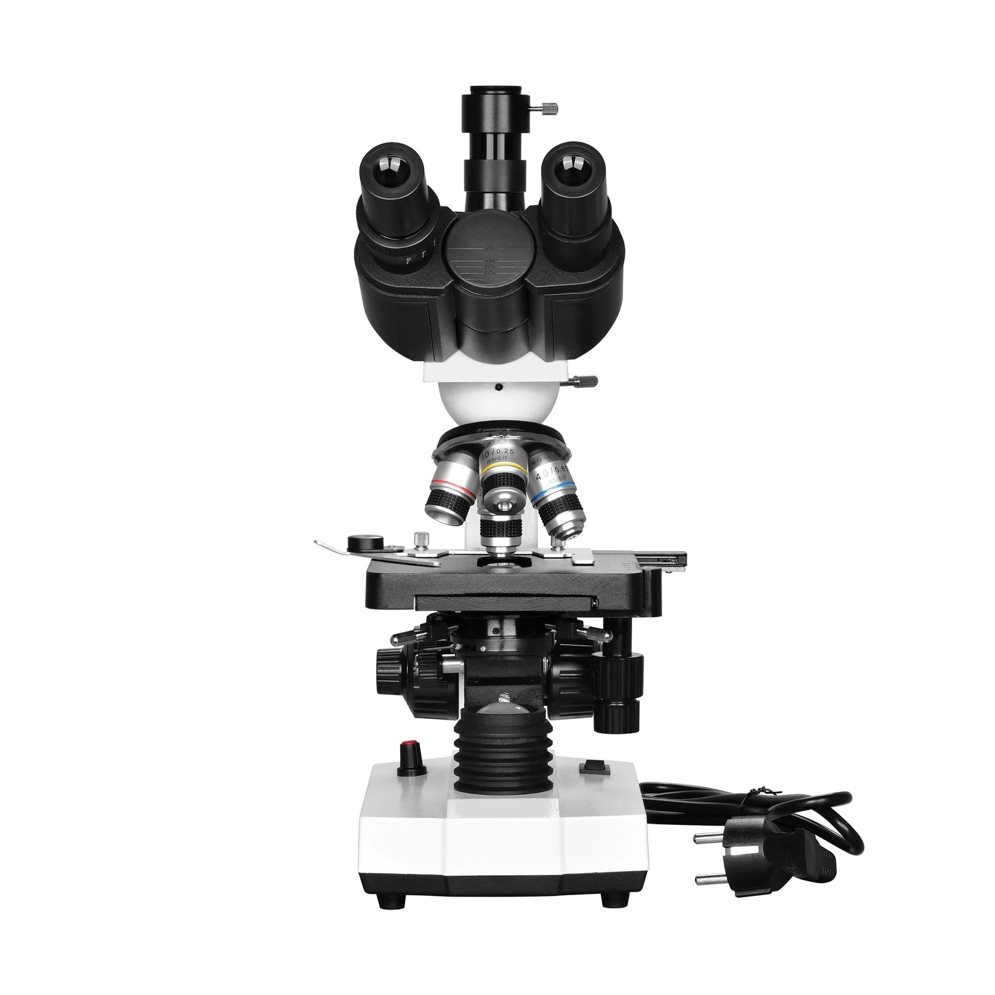 1600X Reusable Biological Optical Microscope for Home Hospital Pet Science Laboratory Use for Bacteria Observation Binocular