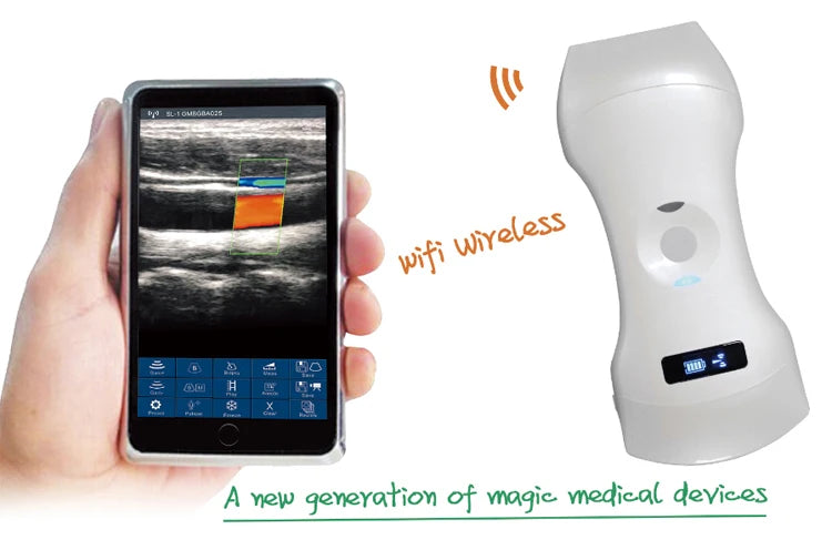 New Arrival Clinic Hospital Use Portable Ultrasound Scanner Machine Portable Ultrasound Scanner Color Doppler Device