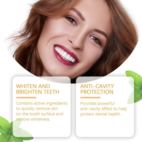 Oralhoe Oral Care Toothpaste Clean Teeth Remove Stains Care For Oral Health Environment Care Toothpaste