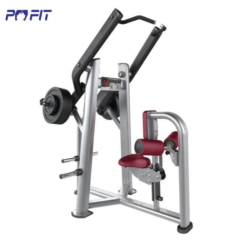 Commercial Shoulder Exercise Gym Machine Iso Lateral High Row Fitness Equipment Back Row Machine Seated Rowing Machine