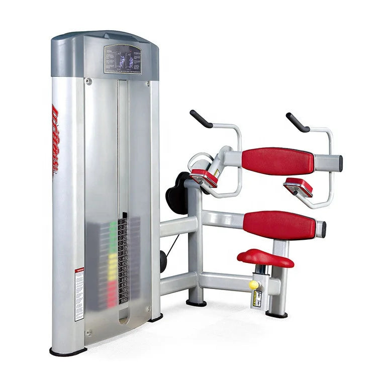 Muscle Training Plate Loaded Machines Exercise Abdominal Crunch Machine Gym Fitness Equipment Abdominal Crunch
