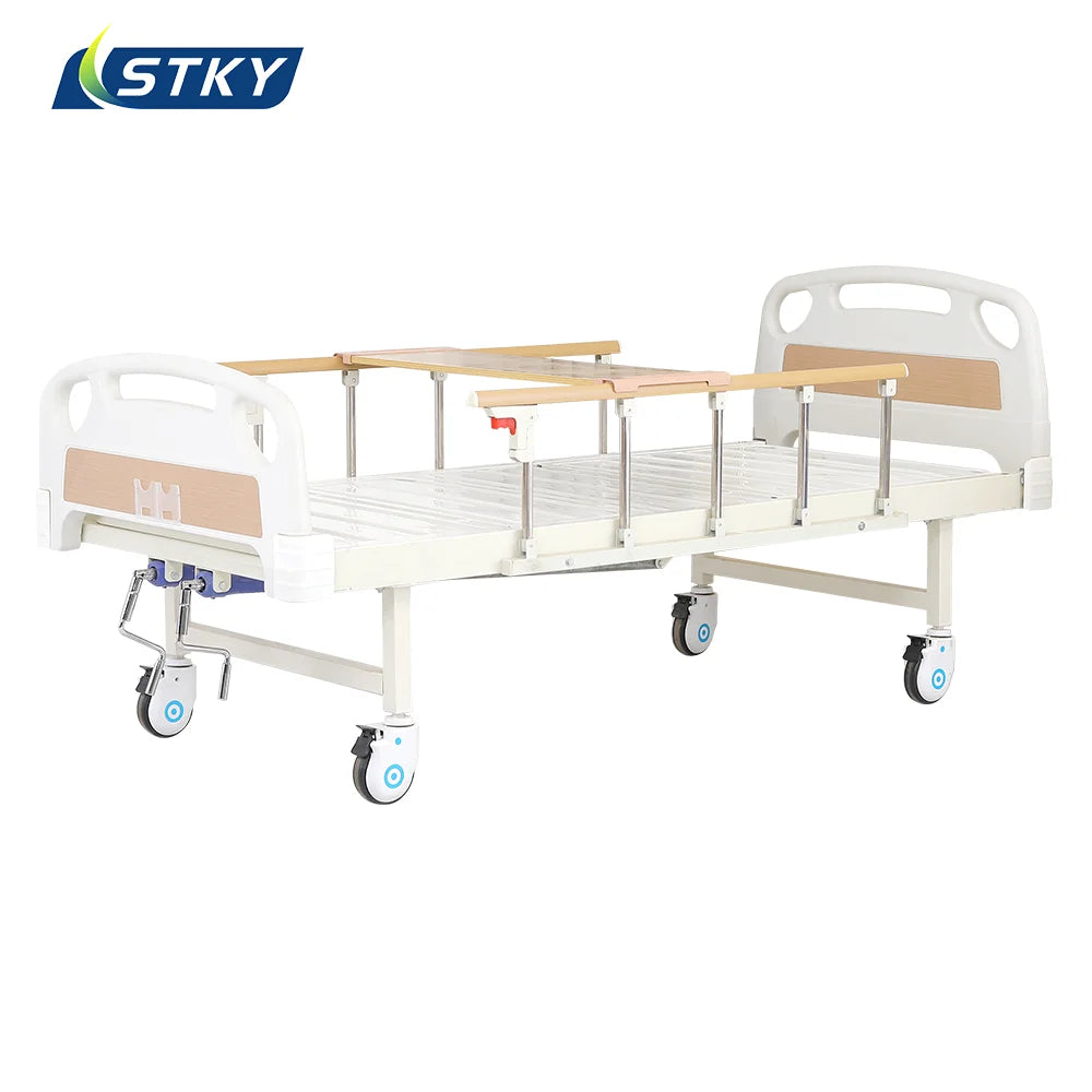 ISO CE Certificated Hospital ICU Bed Two Function Manual Hospital Furniture Medical Bed for Patient