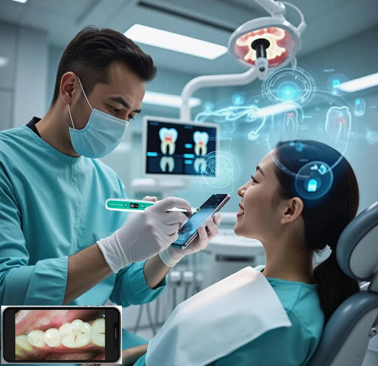 Wireless Dentist Teeth Intra Oral Endoscope Dental Wifi Intraoral Camera Intra Oral Camera