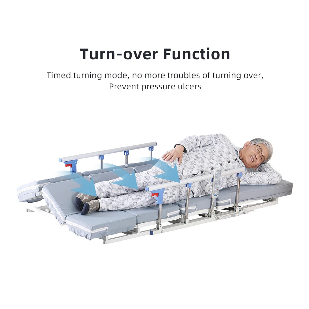 Factory Direct Turnover Multifunctional Hospital Medical Bed Turn Over Nursing Bed