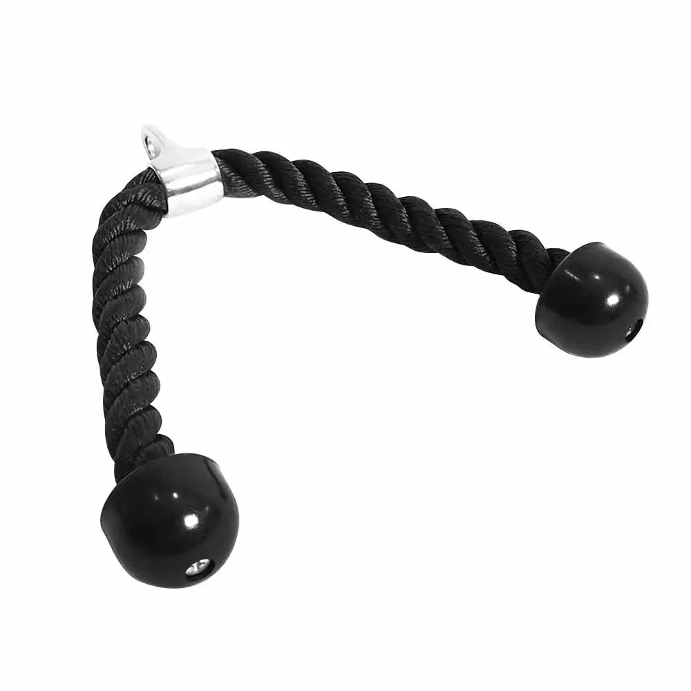 Wholesale Nylon Gym Cable Machine Attachments Tricep Pull Down Rope Fitness for Indoor Exercise Training