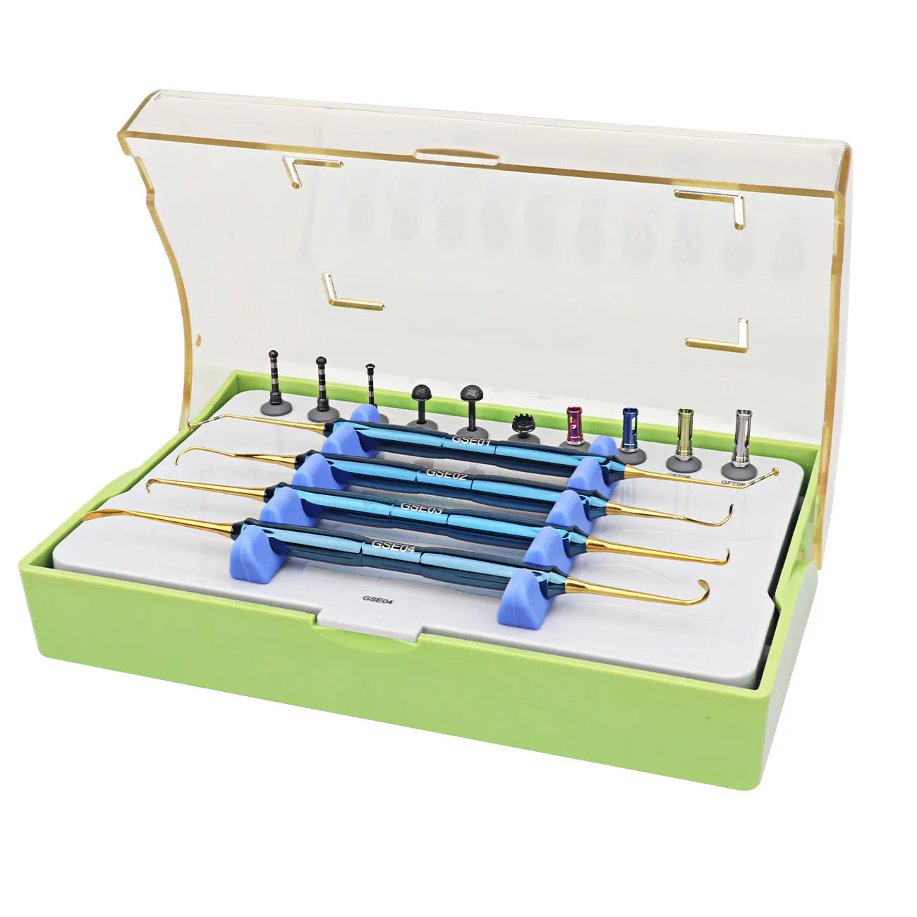 Dentium Dental Implant Kit Dask Sinus Drill Stoppers Hand Tool Instrument Set for Dentist Machinery Power Source