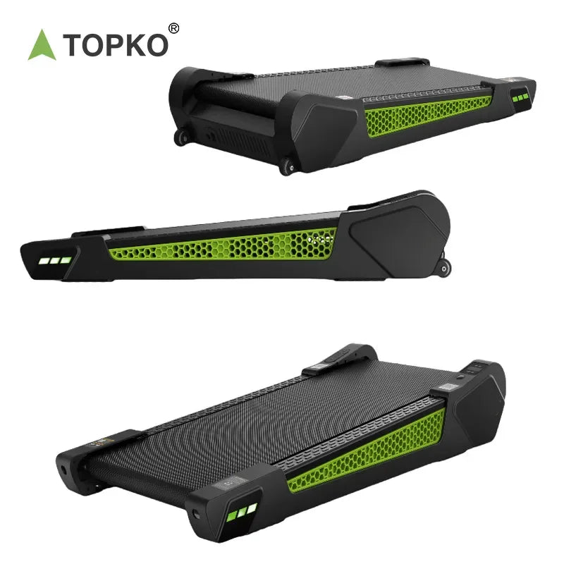 TOPKO US Warehouse Quiet Incline Treadmill for Home Exercise Portable Under Desk Treadmills for fitness