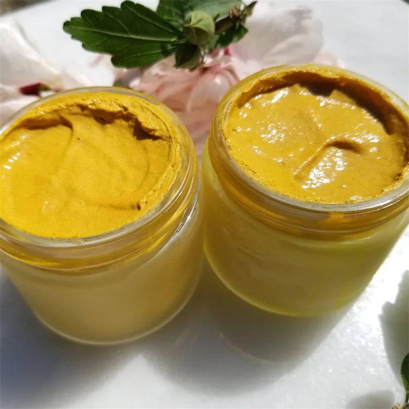 Private Label Vegan Turmeric Facial Mud Mask Firming Exfoliating Blackhead Remover Vitamin C Enriched Clay Mud Skin Care
