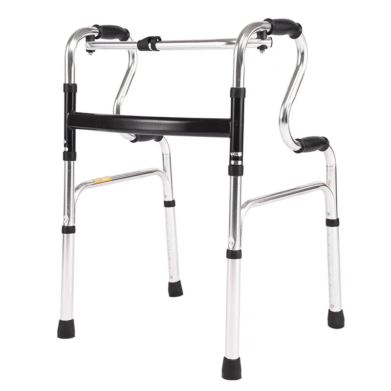 Folding Walking Aid Walker Frame for Disabled Lightweight Standing Frame Aluminum Hospital Device