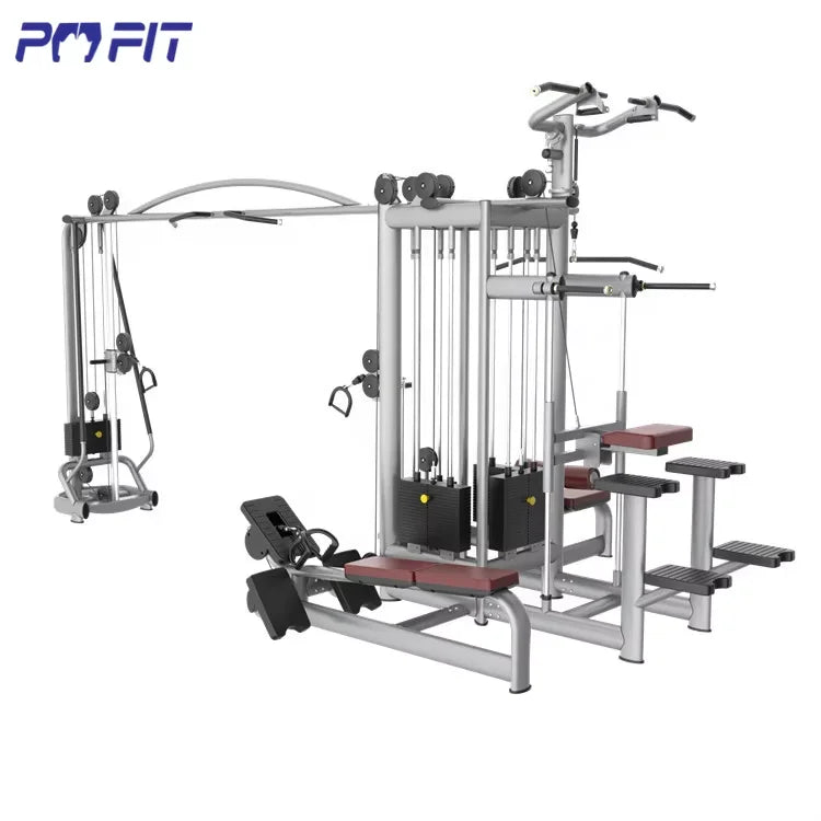 Functional Trainer Multi Station Gym Machine Fitness Home Used 5 Station Gym Equipment for Bodybuilding